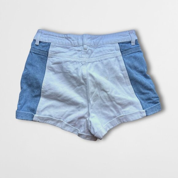 Pacsun Mom Shorts Denim Blue Size 28 - Picture 3 of 8